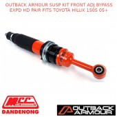 OUTBACK ARMOUR SUSP KIT FRONT ADJ BYPASS EXPD HD PAIR FITS TOYOTA HILUX 150S 05+